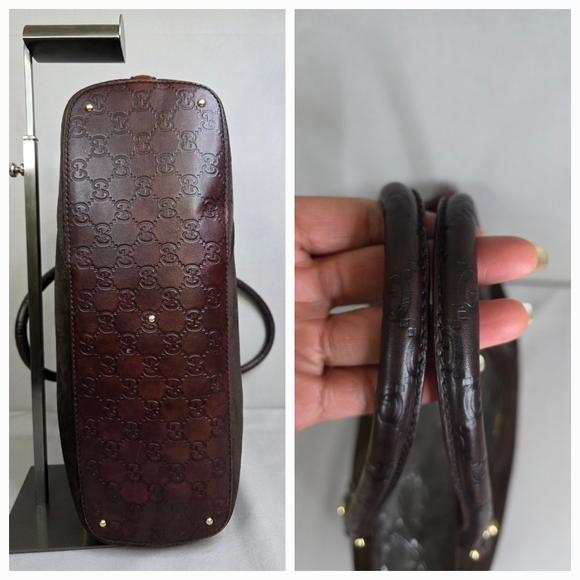 ✨️GUCCI Suede Horsebit Hasler Tote Bag - Picture 13 of 16